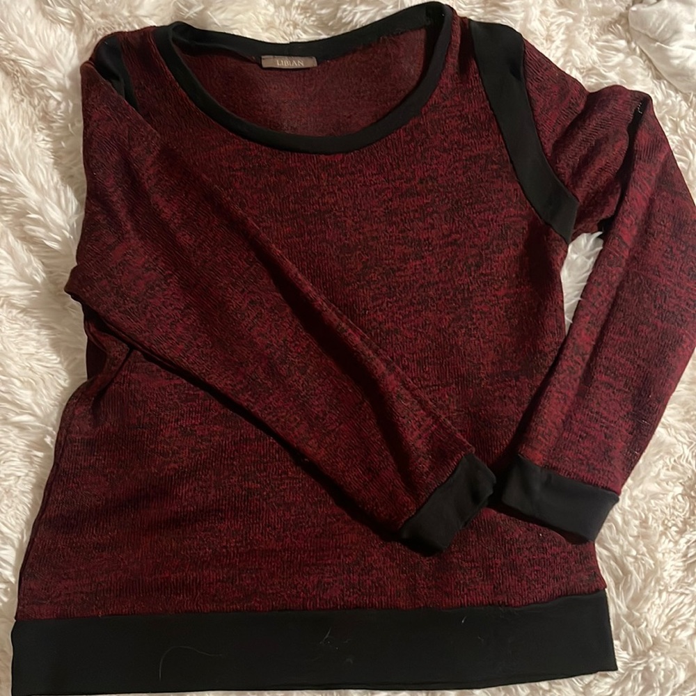 Sheer sweater